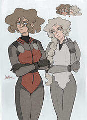 Half body | Cel-shading | x2